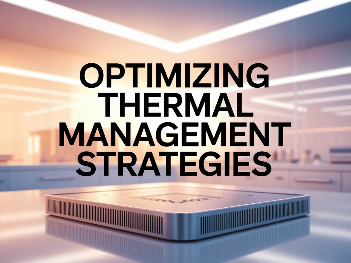 A module showcasing PCM integration for effective thermal management strategies.