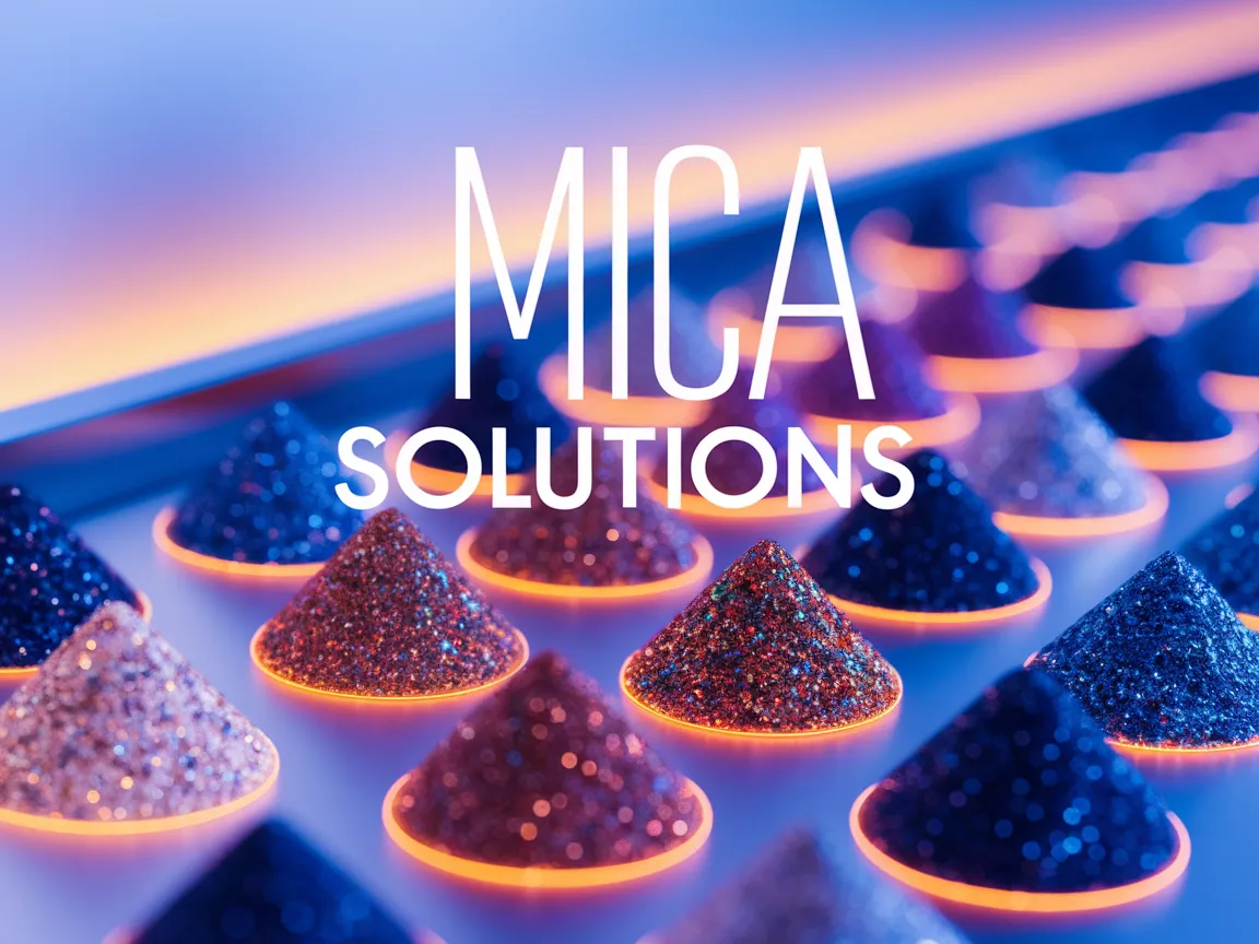 Colorful mica solutions used in electric vehicles for thermal runaway mitigation